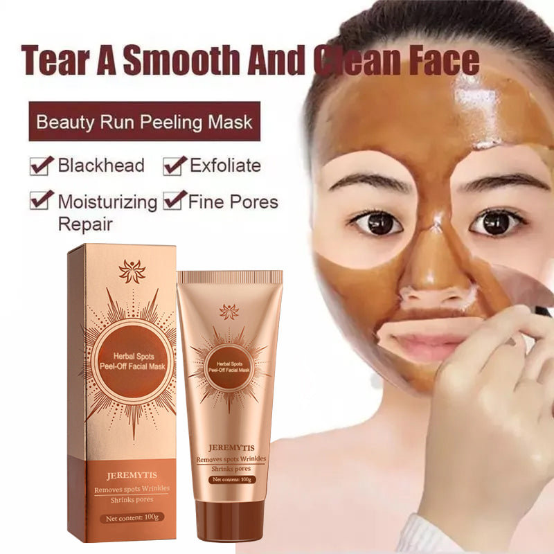 ⏰[Official Brand Store 24-Hours Promotion Buy 1 Get 1 Free]Herbal Spots Peel-Off Facial Mask